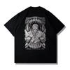 Japanischer Anime Jujutsu Kaisen Lustiger Grafikdruck Harajuku Y2k Herren Tops Vintage 100% Baumwolle Herren T-Shirt Kurzarm Damen T-Shirts