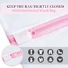Nuenen 36 Pieces Mesh Laundry Bags Fine Mesh Wash Bags with Zipper Machine Washable Lingerie Bags for Washing Delicates Clothes Garment Underwear