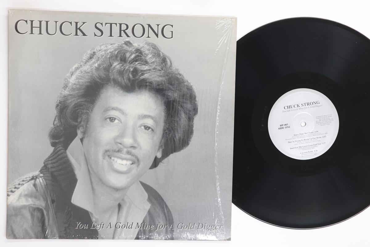 

LP Record CHUCK STRONG You Left A Gold Mine For A Gold Dig HP003 HIT PARADE 1991 US SoulFunk Used