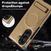 KEYSION Luxuxy PU Leather Magnetic Case for MagSafe for Samsung Galaxy Z Fold 7 5G Kickstand Wireless Charging Phone Back Cover