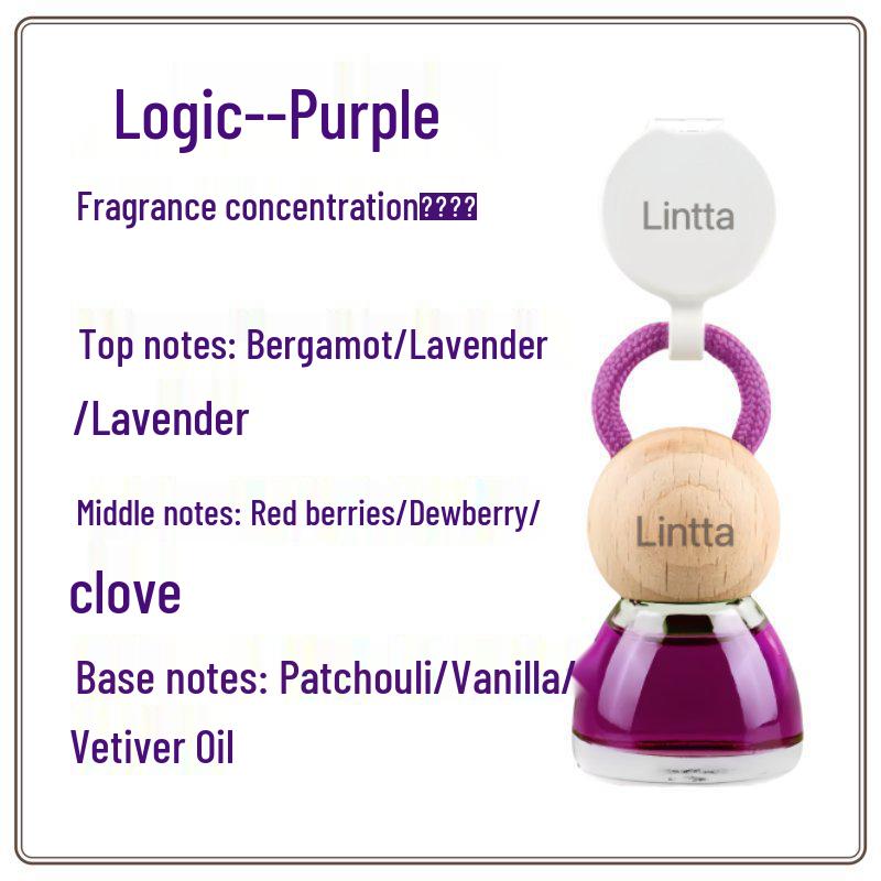 Long-lasting Car Pendant Air Freshener - Premium Fragrance Essential Oil for Interiors