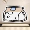Diatom mud floor mat non-slip quick-drying water-absorbing cute animal cartoon home foot mat toilet bathroom toilet mat