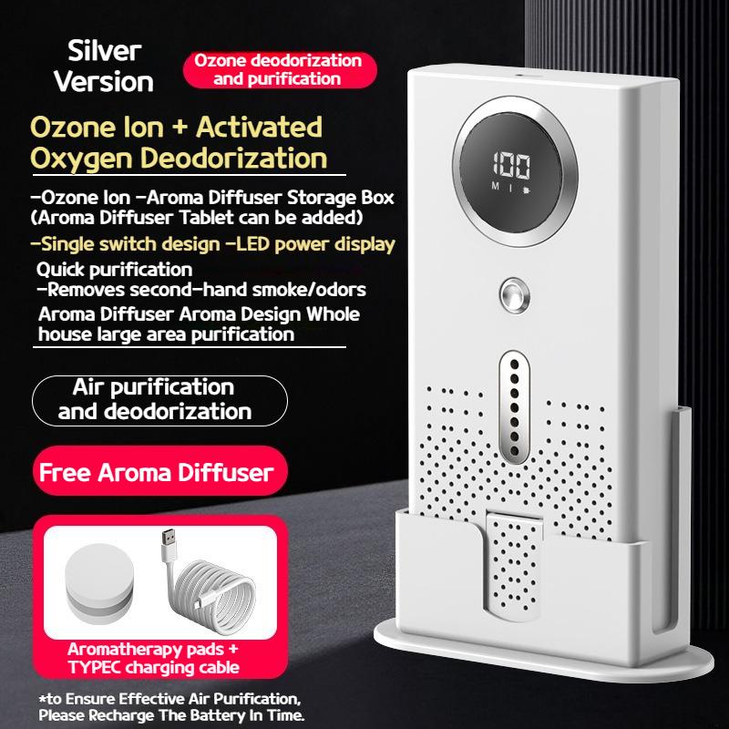 Ozongenerator Luftreiniger für hohe Effizienz Desktop Schlafzimmer Kühlschrank Desodorierer Formaldehydentfernung Reinigung