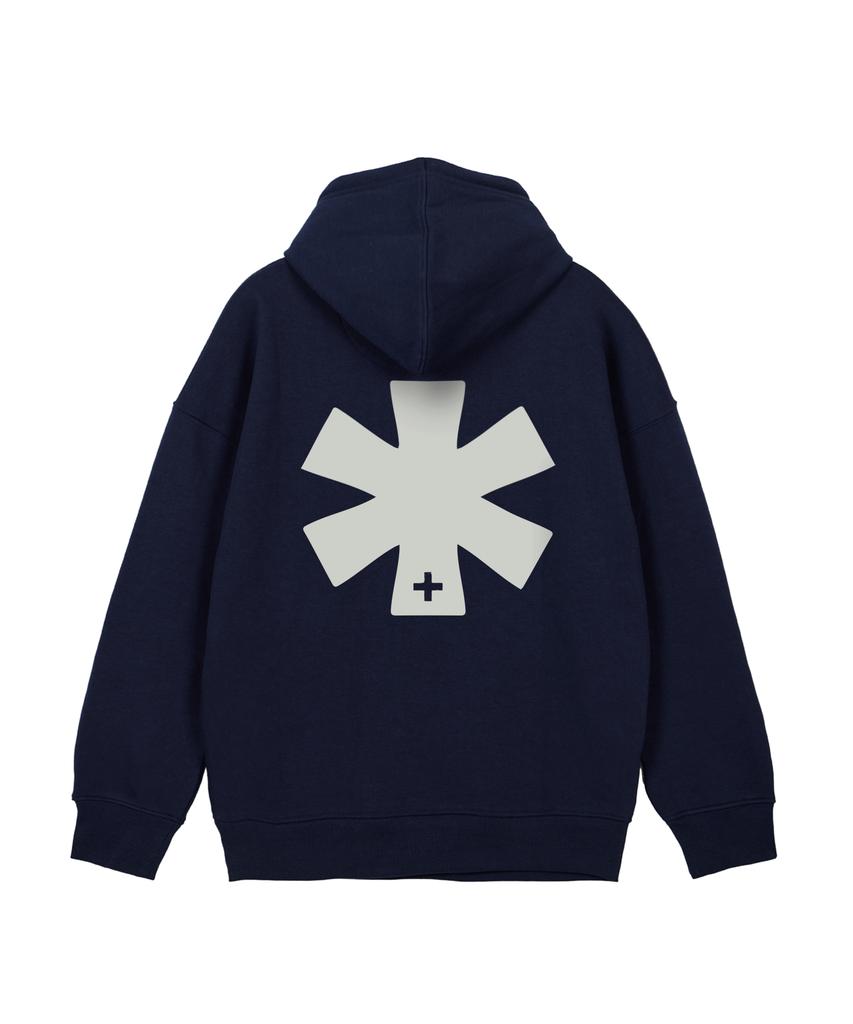 B Logo Hoodie Navy