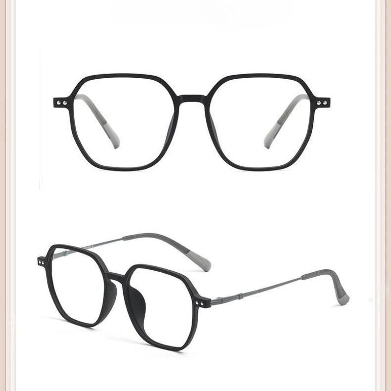 New Retro Frosted Frame Myopia Glasses Fashion Square Frame Anti Blue Light Glasses Optical Prescription Eyeglasses 0 To -4.0