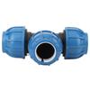 PE Plastic Water Pipe Fitting Accessories 50mm Tee Connector for Pipe Connection