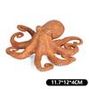 Simulation Octopus Crab for Kids Education Desktop Decor Collection Christmas Gifts Marine Figures Realistic Sea Animal Model