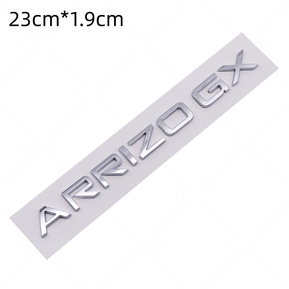 3D ABS ARRIZO / 3 / 5 / 7 / 8 GX / EX Logo Znak Nálepka Zadní Kufr Auta Znak Nálepka Vysoce Kvalitní Automobilové Vnější Doplňky