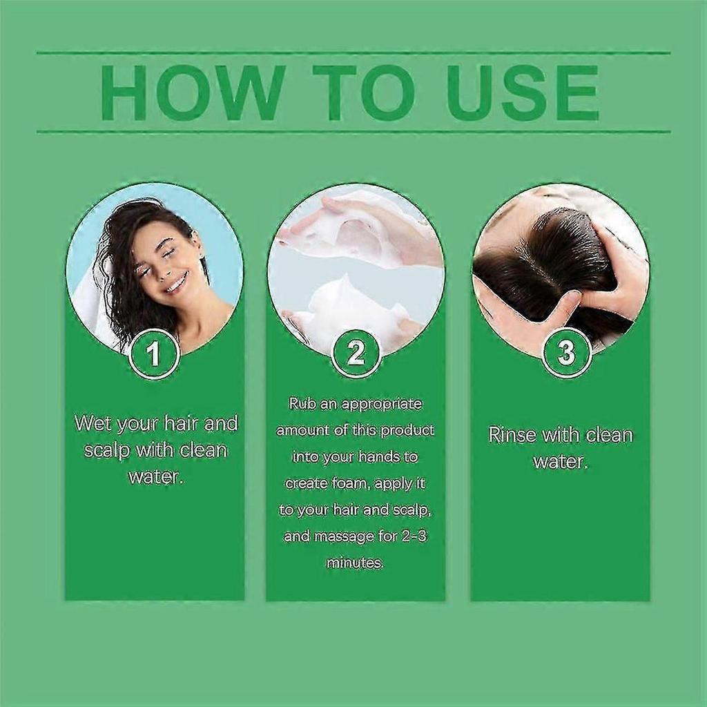 3pcs Rosemary Shampoo For Hair Thickness - Volumizing Strengthening Formula With Hydrolyzed Keratin, Reduces Breakage For Fuller Hair less