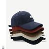Original Design Alphabet Cloth Label Baseball Cap Men's and Women's Fashion Versatile Wide-brimmed Peaked Cap Show Small Face