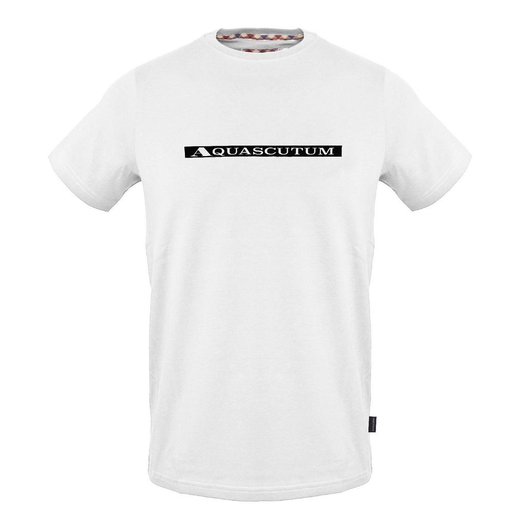 Aquascutum Mens Box Logo T-Shirt