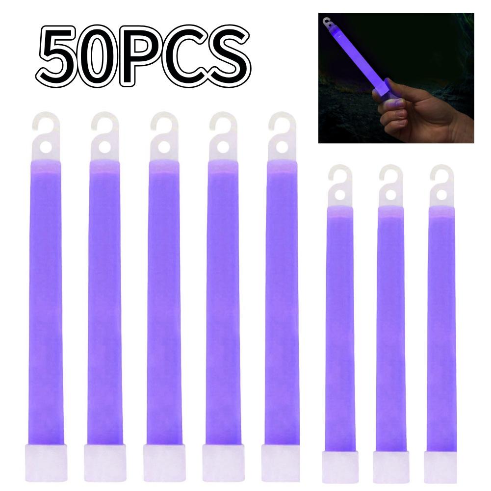 10/50PCS 6 Inch Survival Kit Military Glow Light Sticks Walking and Hiking Camping Outdoor Equipment Supplies