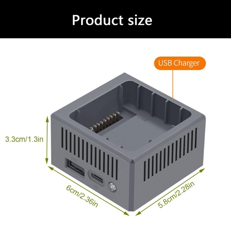 Fast Speed Drones Battery Chargers With Smartests Protections for 4 Outdoor Photography Plastic