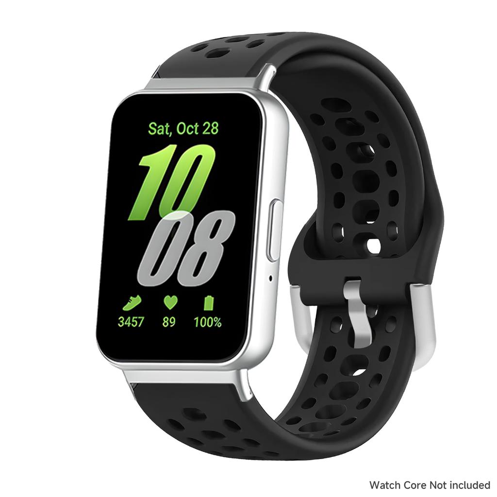 Breathable Silicone Strap For Samsung Galaxy Watch Fit 3 Elastic Sport Band For Galaxy Fit 3 Smartwatch Replacement Accessories