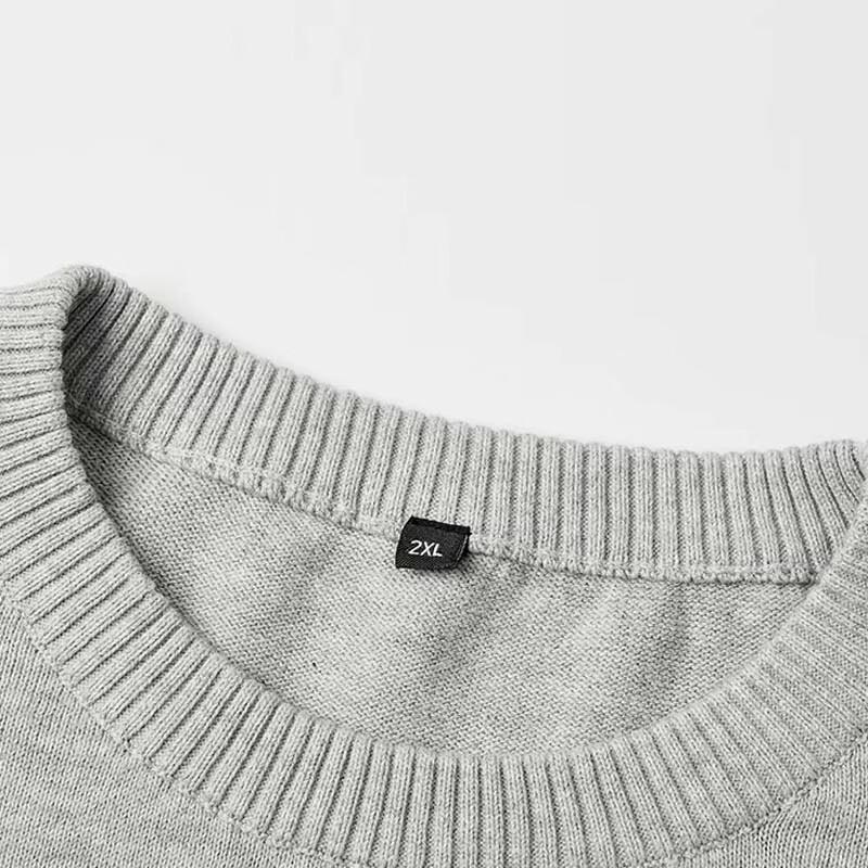 JEANSWEST OUTDOOR Men's Round Neck Long Sleeve Sweater