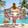 Custom Text Beach Towel, Soft Absorbent Swimming Multi-use TowelBetty Boop