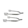 2 Pieces Silver Riding Boot Attachment Alloy Equestrian Polished Finish Pair