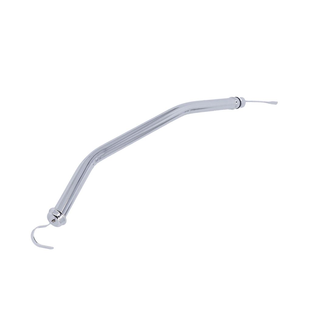 22in Transmission Oil Dipstick Silver Chrome Stainless Steel Tube for C4 Transmissions