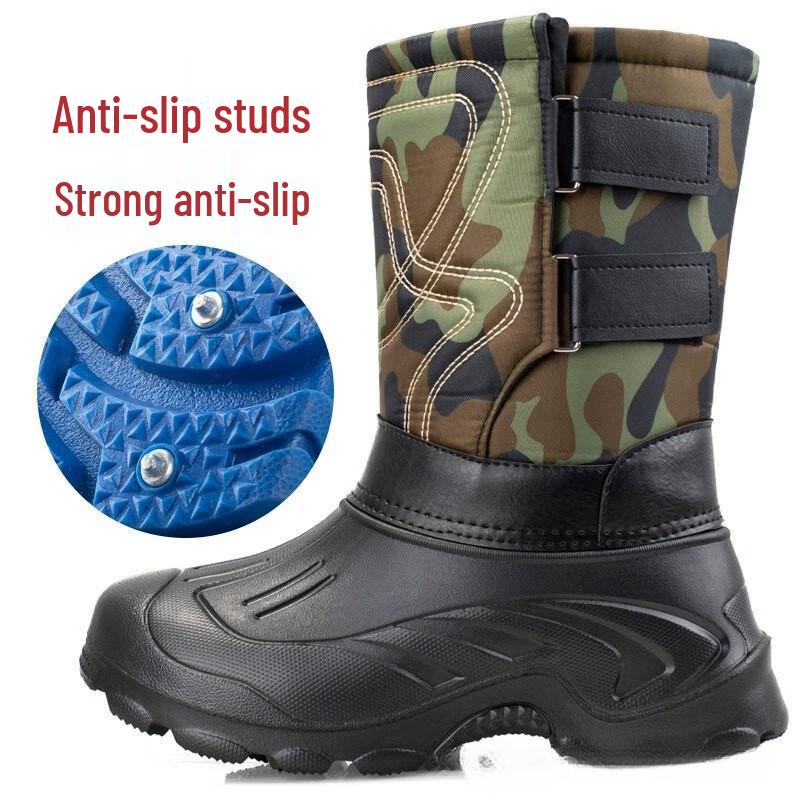 Зимние водонепроницаемые плюшевые снегоступы Mibo