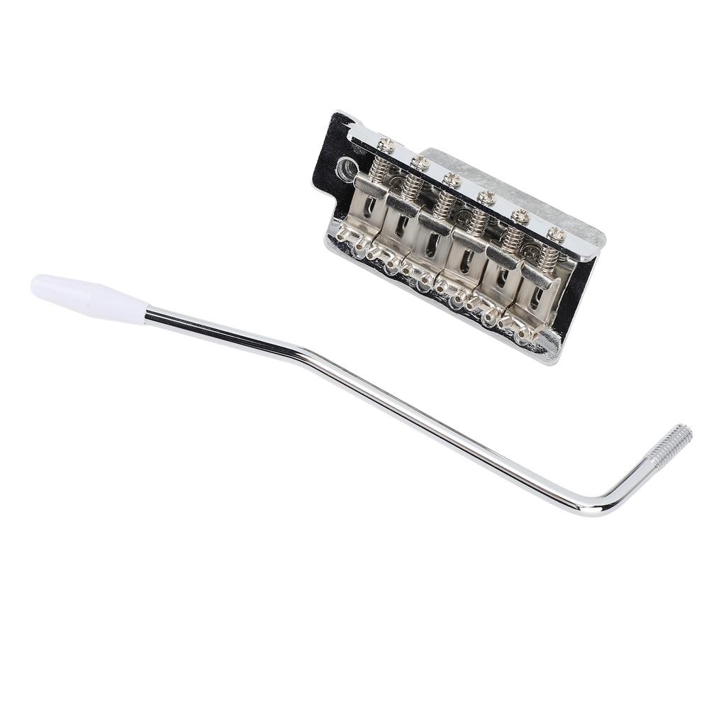 52,5 mm Tremolo-Brücke mit Hebel Zinklegierung Vintage E-Gitarrenbrücke Ersatz für Fender Strat Style Gitarren
