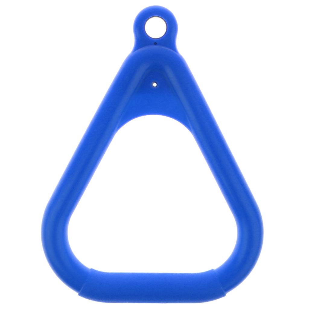 4Pcs/set Kids Outdoor Indoor Swing Ring Playground -Blue