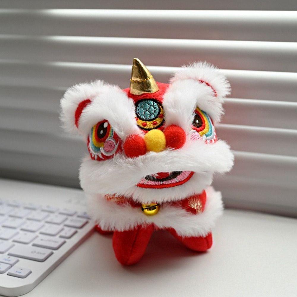 Year of Horse Lion Dance Pendant Awakened Lion Chinese New Year Gift Small Gift