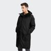 Puma Large Letter Back Shoulder Logo Cotton Jacket Winter Couple Men Jacket Black 580010-01