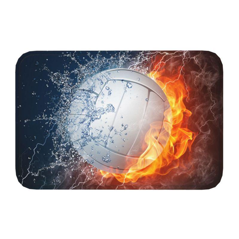 Baseball Basketball Football Doormat Non-Slip Bath Kitchen Mat Toilet Door Floor Entrance Carpet Rug