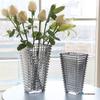 Modern Transparent Glass Vase Ornament for Floral Arrangements In Living or Dining Room