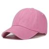 New Unisex Cap Plain Color Washed Cotton Baseball Cap Men & Women Casual Adjustable Outdoor Dad Hats