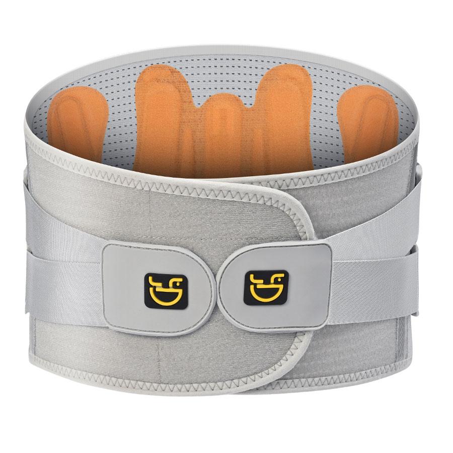 

Прочный и безопасный дышащий пояс-поддержка поясницы Cool Sport с регулировкой и тремя подушечками для бега, тяжелой атлетики, фитнеса летом S