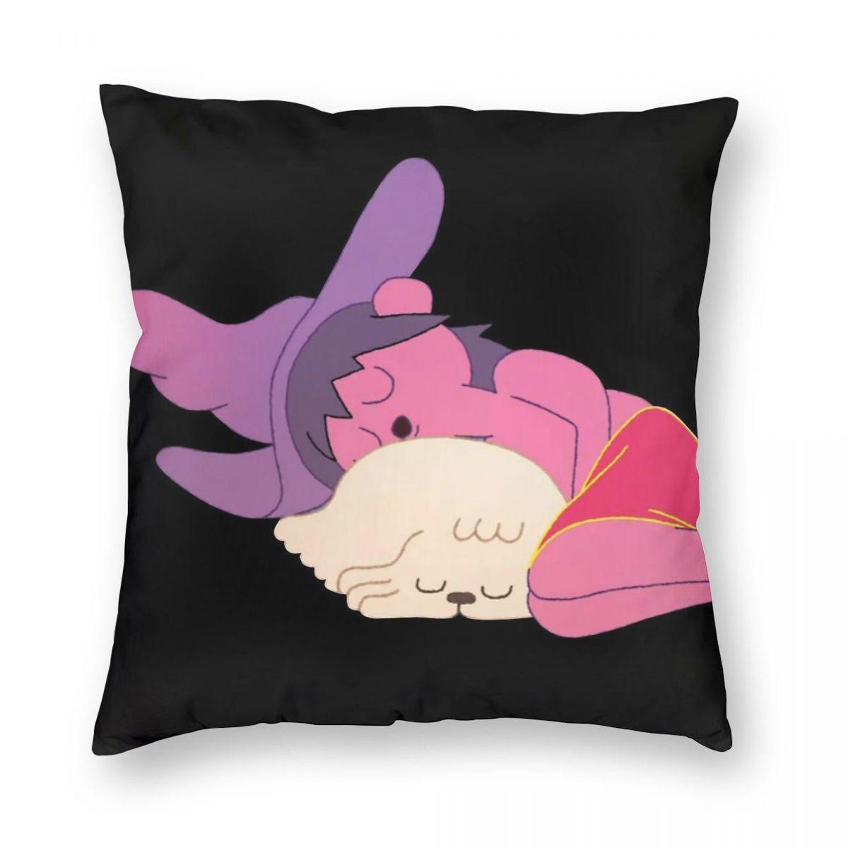 Midnight Gospel Clancy Gilroy Dog Pillowcase Polyester Linen Velvet Printed Decor Pillow Case Home Cushion Cover 18 Peach skin 18*18(CM)-1Pcs