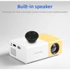 Mini Portable Micro Projector Hot Selling Children's Yellow and White Projector