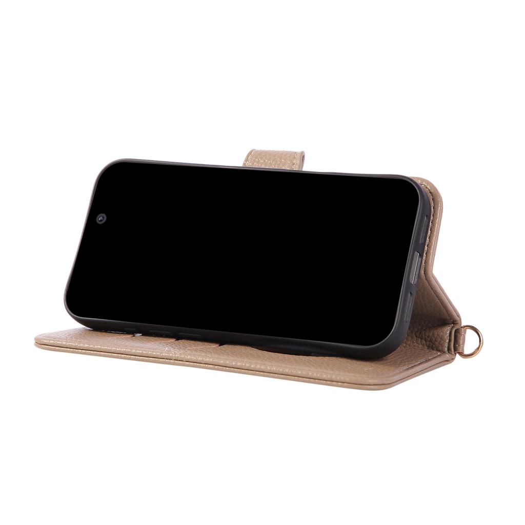 Flip Magnetische Handyhalterung Geldbörse Lederhülle Für iPhone 17 Pro Max 16 Plus 15 14 13 12 Riemen Tasche Buch Tasche Spiegel Abdeckung