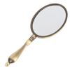 Handheld Mirror With Handle Compact Makeup Mirrors Retro Travel Beauty Accessories Durable Lightweight Ladies Gift