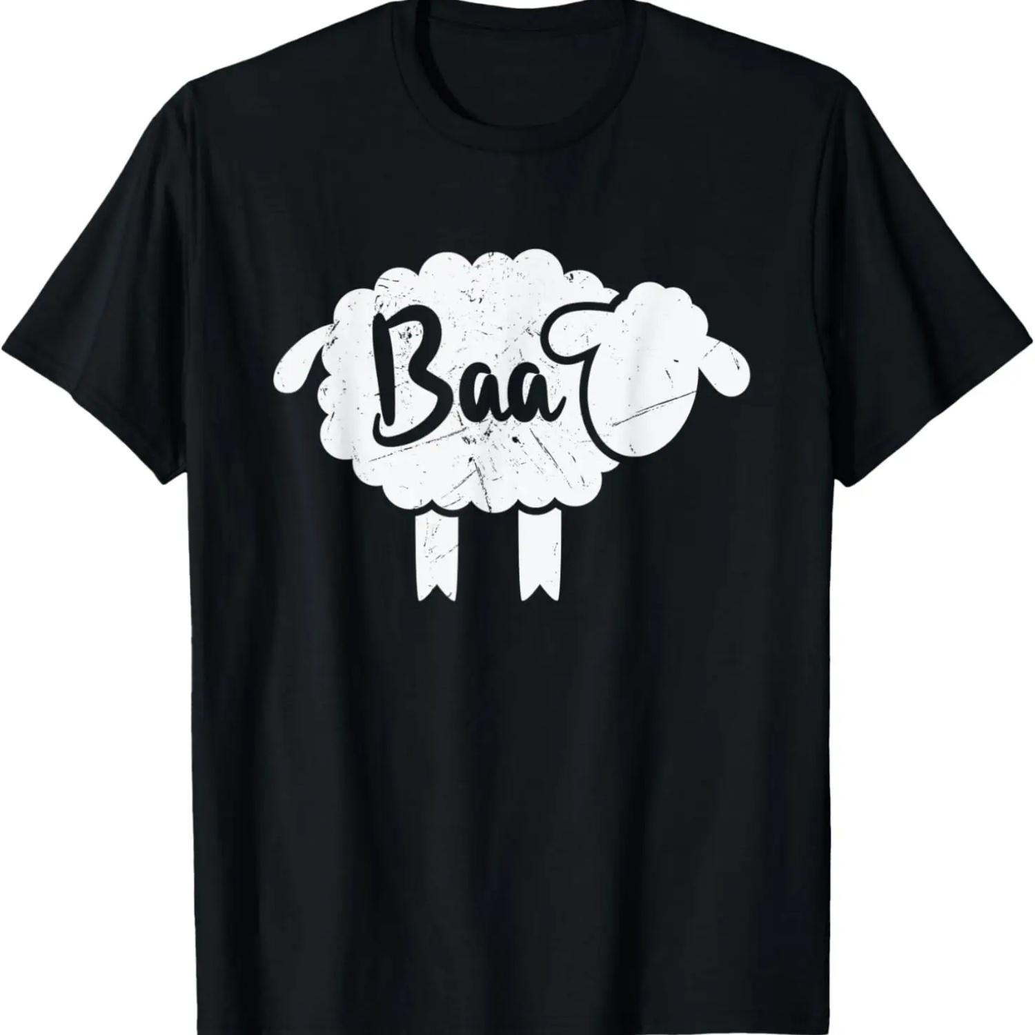 Cute Baa Sheep Sound Black Sheep Toy Lovers gift T-Shirt S