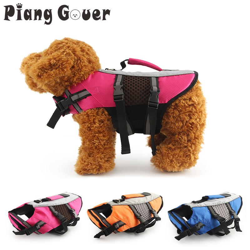 Pet Life Vest Jacket Comfortable Dog Swimsuit Clothing Dogs Swim Bathing Suit XS-XXL