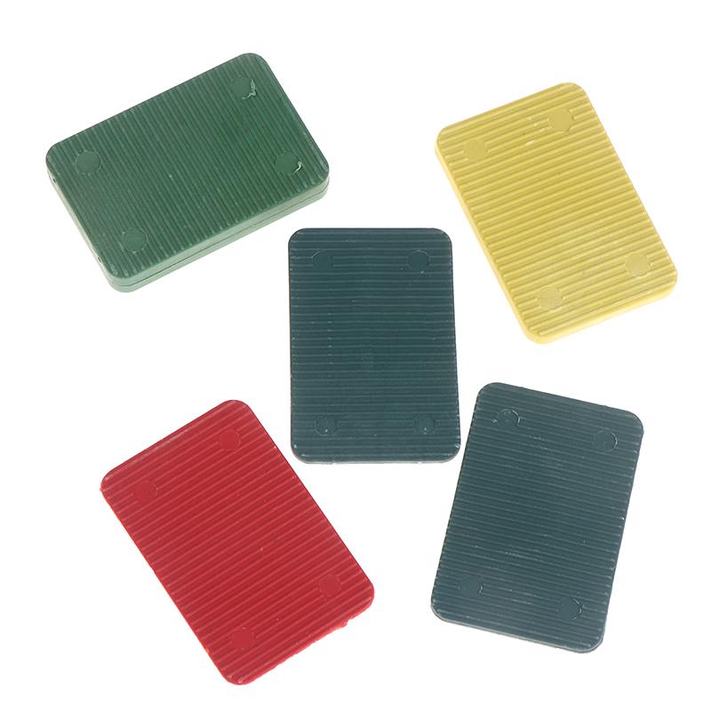 Spaziatori per Piastrelle in Plastica, Materiale PP 4 Misure Spaziatori a Croce per Installazione Piastrelle a Muro e Pavimento - Kit Spaziatori Livellanti Cunei