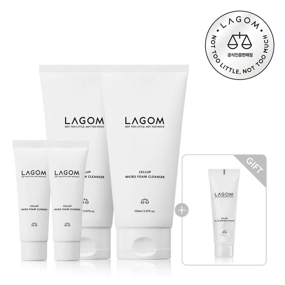 [SET] Micro Foam Cleanser 150mL+150mL+30mL+30mL