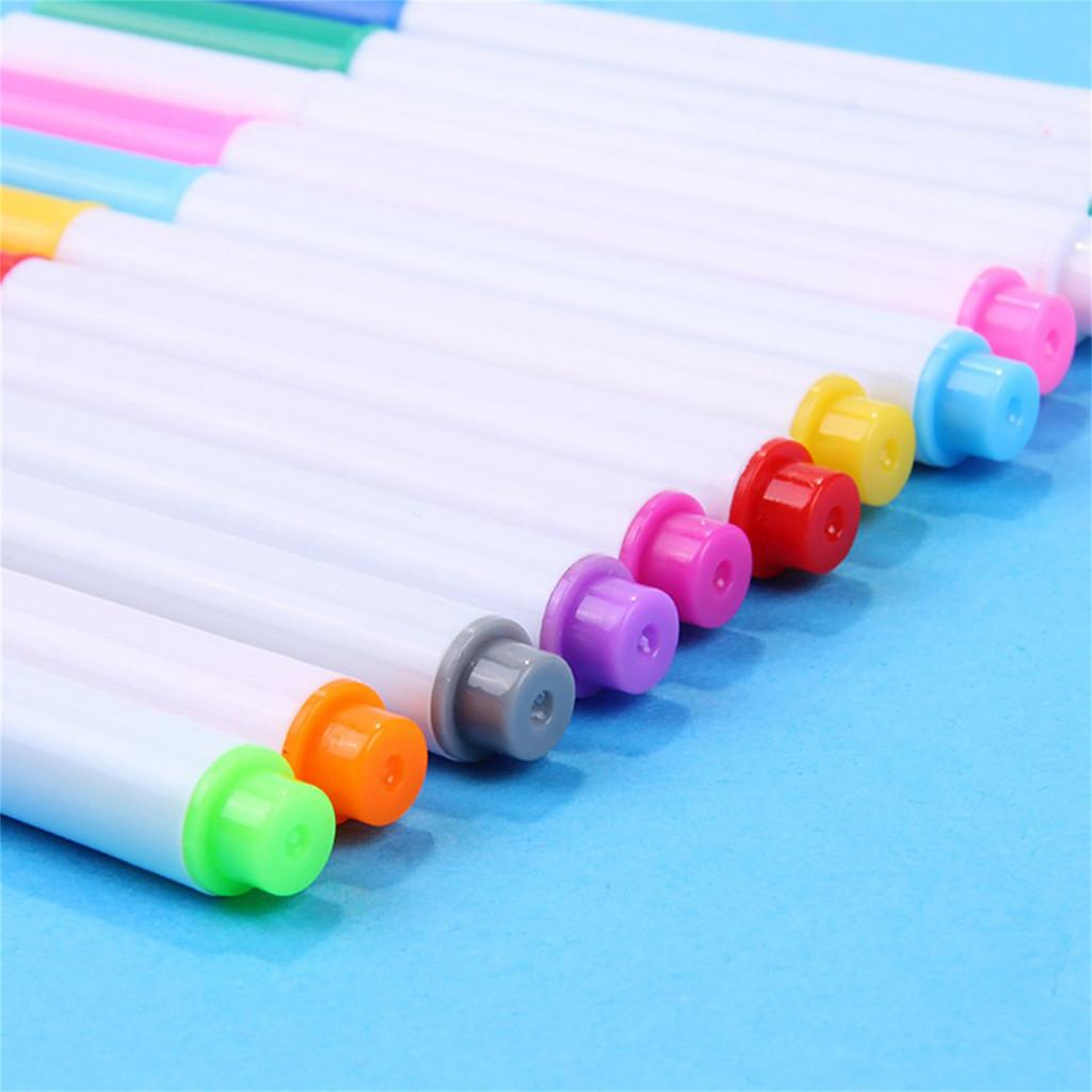 Set of 12 Reusable Water Soluble Chalk Sticks for Drawing Writing and Art Projects Suitable for Indoor and Outdoor Use