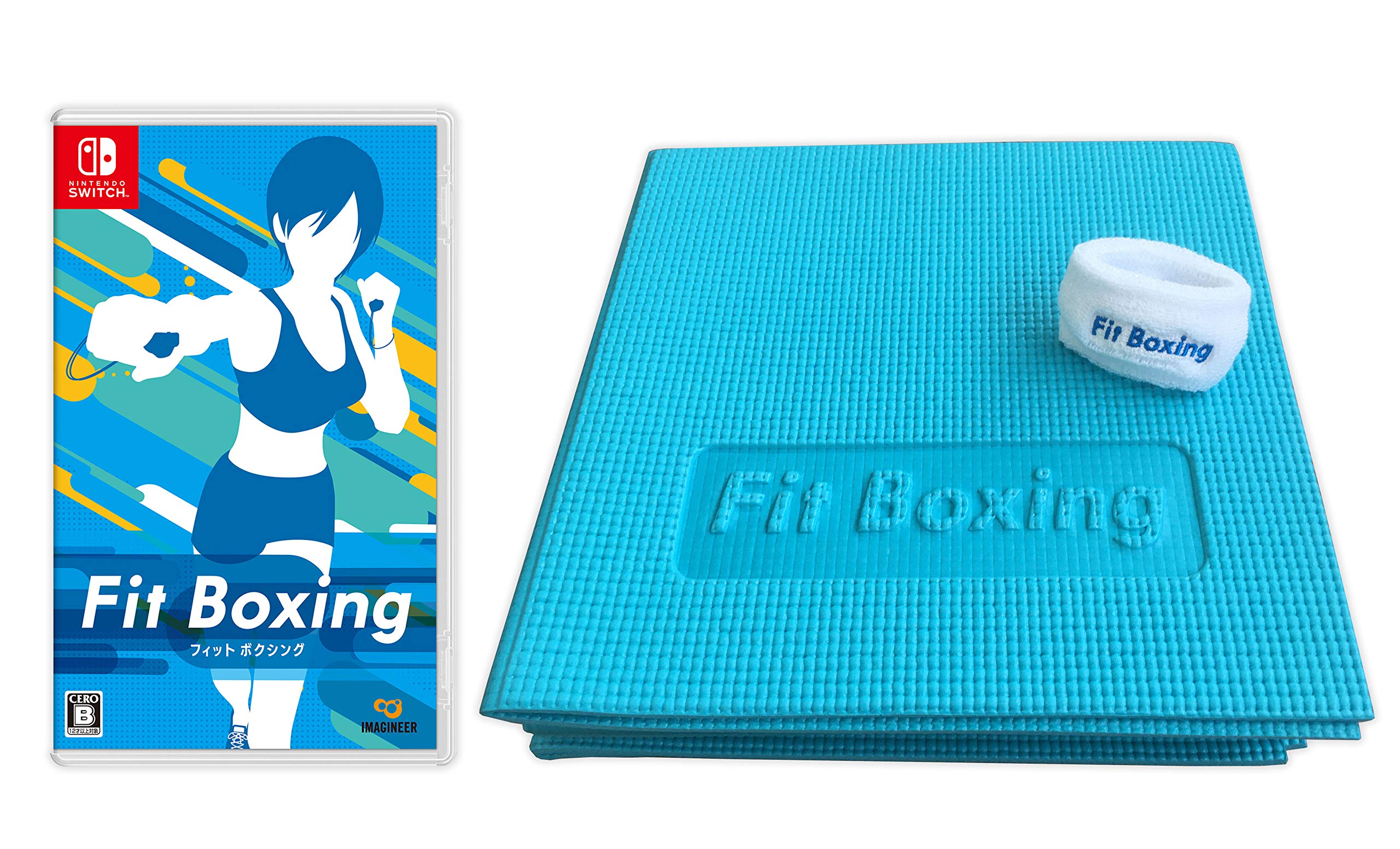 

Super Exercise Set (Fit Boxing - Switch + Foldable Exercise Mat + [Amazon.co.jp Exclusive] Original Wristband)