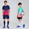 Set Divise da Calcio Uomo e Donna Maglie da Calcio a Manica Corta Asciugatura Rapida Abbigliamento da Allenamento Calcio Bambini
