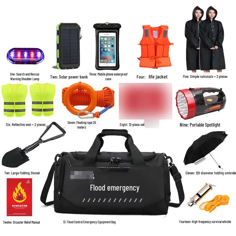Desert Spring Flood Emergency Preparedness Kit