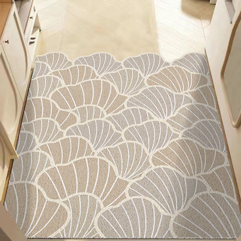 Silk Circle Entrance Door Mat Dirt Resistant and Dirt Resistant Foot Mat Cloud Shaped Door Mat Cutting At The Entrance