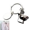 Portable Miniature Simulation Toilet Pendant Keyring Key Decoration Handmade Bag Accessories for Quirky Collectors