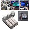 Custom Keypad 9 Keys 3 Knobs Programmable RGB Backlit Programming Macro Keypad for Computer Gaming Software