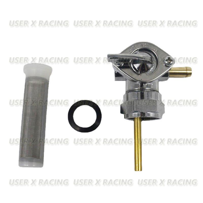 USERX Universal motorcycle fuel valve oil switch pump tap petrol pet cock filter for Harley Davidson 62169-83981 Sportster Glide