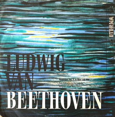 LP Record LUDWIG VAN BEETHOVEN  FRANZ KONWIT  Sinfonie Nr. 7 Adur Op. 92 820105 ETERNA 1960 German Dem Classical Used