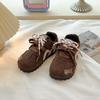 Kids Cute Cat Embroidery Casual Sneakers Non Slip Velcro Running Shoes