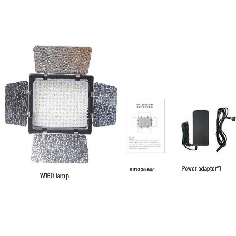 7VLOGLITE WS160 LED Fill Light for DSLR Photography and Interviews